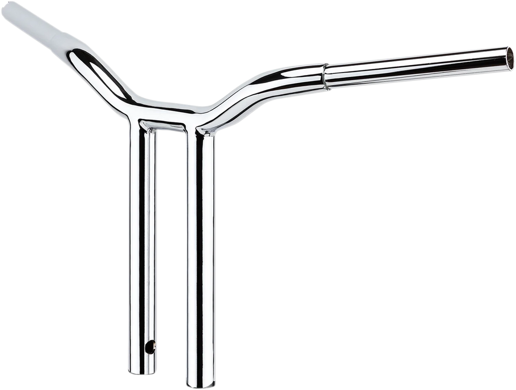 LA Choppers Handlebar - Kage Fighter - One Piece - 12" - Black LA-7337-12B - Side View