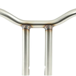 Load image into Gallery viewer, LA Choppers Handlebar - Kage Fighter - One Piece - 12" - Stainless Steel LA-7337-12SS - Main Product View