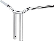 Load image into Gallery viewer, LA Choppers Handlebar - Kage Fighter - One Piece - 14" - Chrome LA-7337-14 - Detail View