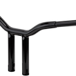 Load image into Gallery viewer, LA Choppers Handlebar - Kage Fighter - One Piece - 8" - Black LA-7337-08B - Main Product View