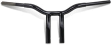 Load image into Gallery viewer, LA Choppers Handlebar - Kage Fighter - One Piece - Bent - 10" - Black LA-7338-10B - Main Product View