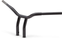 Load image into Gallery viewer, LA Choppers Handlebar - Kage Fighter - One Piece - Bent - 10" - Black LA-7338-10B - Side View
