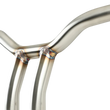 Load image into Gallery viewer, LA Choppers Handlebar - Kage Fighter - One Piece - Bent - 10" - Stainless Steel LA-7338-10SS - Side View