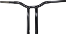 Load image into Gallery viewer, LA Choppers Handlebar - Kage Fighter - One Piece - Bent - 14" - Black LA-7338-14B - Main Product View