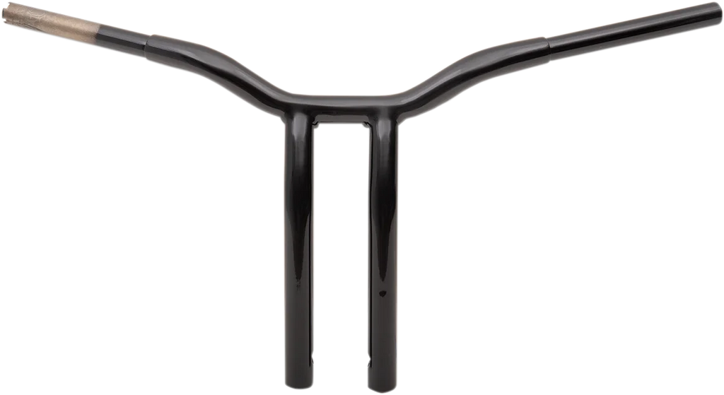 LA Choppers Handlebar - Kage Fighter - One Piece - Bent - 14" - Black LA-7338-14B - Side View