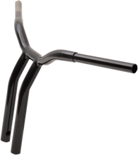 Load image into Gallery viewer, LA Choppers Handlebar - Kage Fighter - One Piece - Bent - 14" - Black LA-7338-14B - Back View