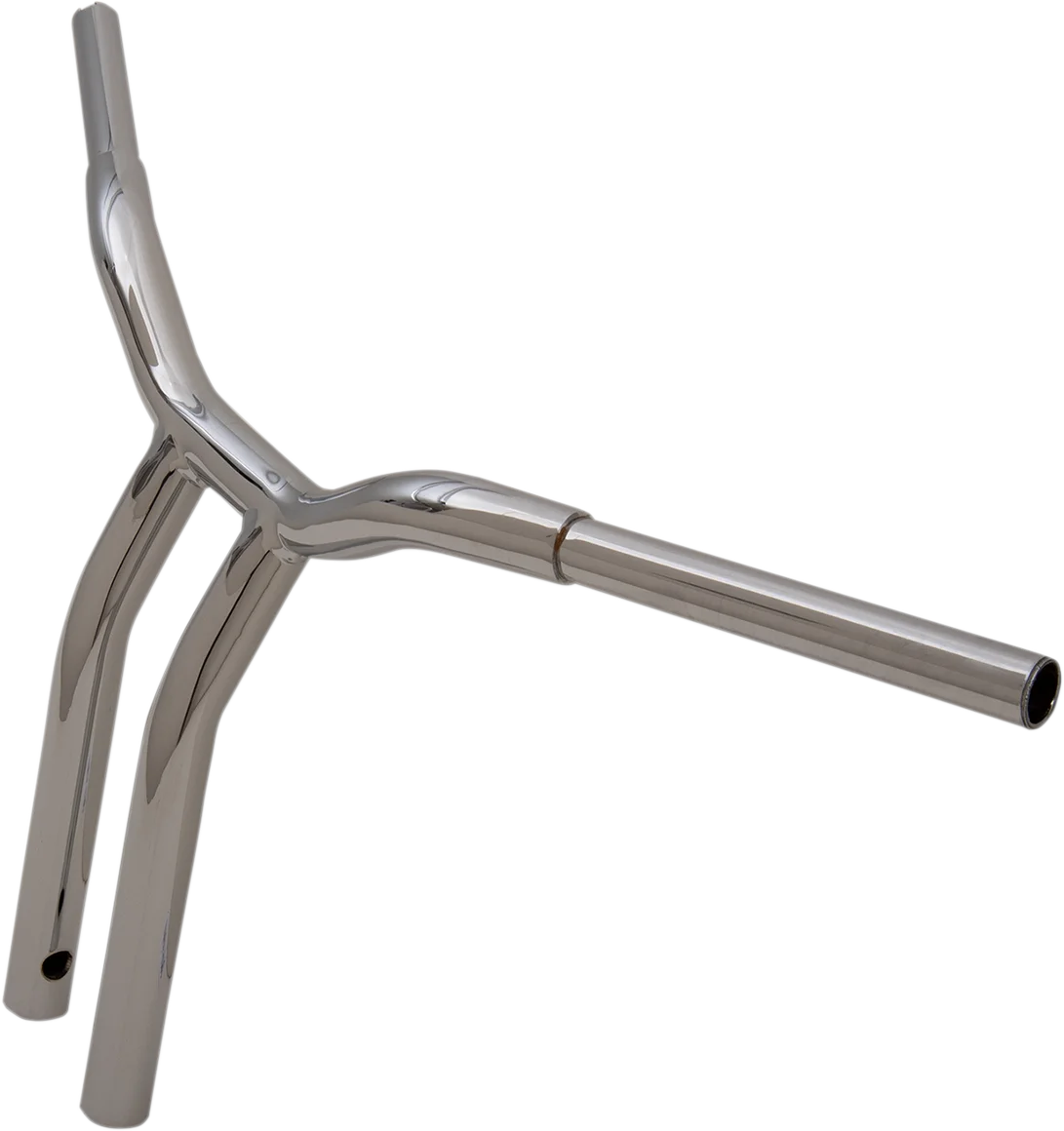 LA Choppers Handlebar - Kage Fighter - One Piece - Bent - 14" - Chrome LA-7338-14 - Side View