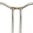 Load image into Gallery viewer, LA Choppers Handlebar - Kage Fighter - One Piece - Bent - 14" - Stainless Steel LA-7338-14SS - Main Product View