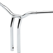 Load image into Gallery viewer, LA Choppers Handlebar - Kage Fighter - One Piece - Bent - 16" - Chrome LA-7338-16 - Side View
