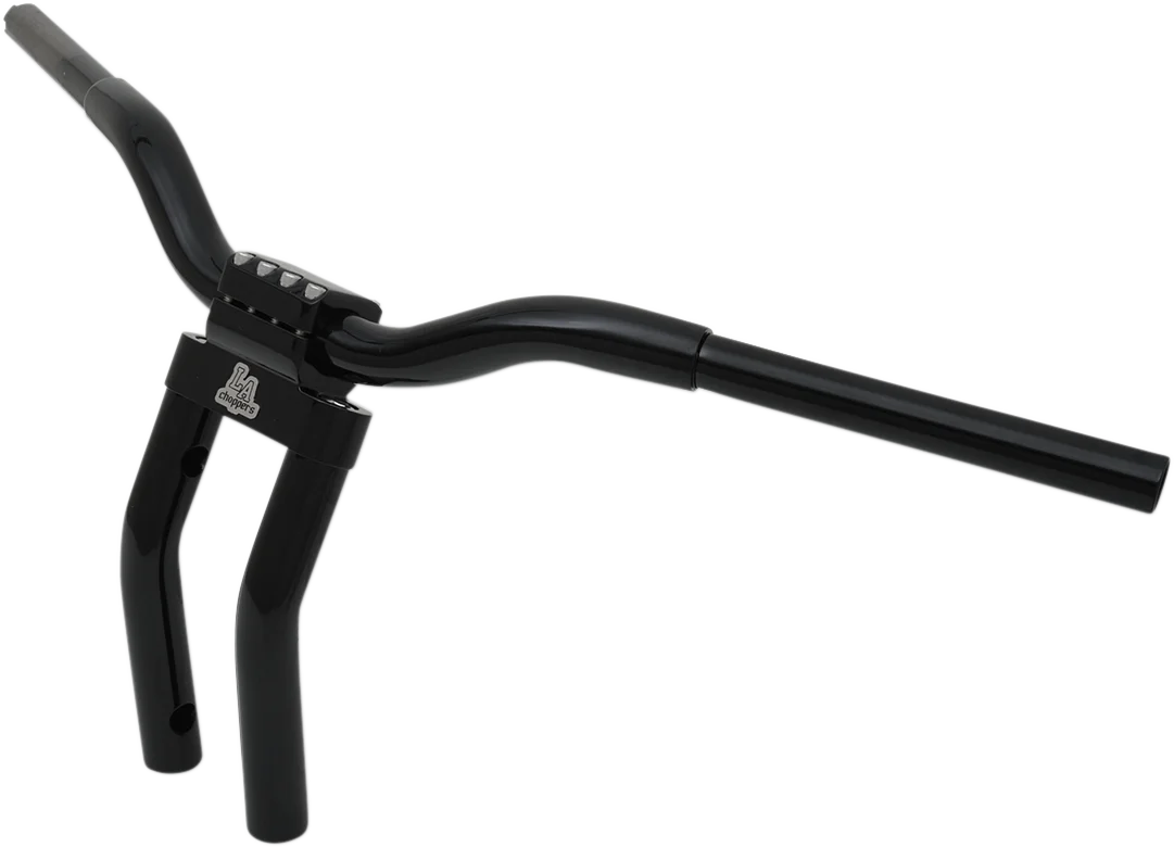 LA Choppers Handlebar - Kage Fighter - Pullback - 11" - Black LA-7336-08B - Back View