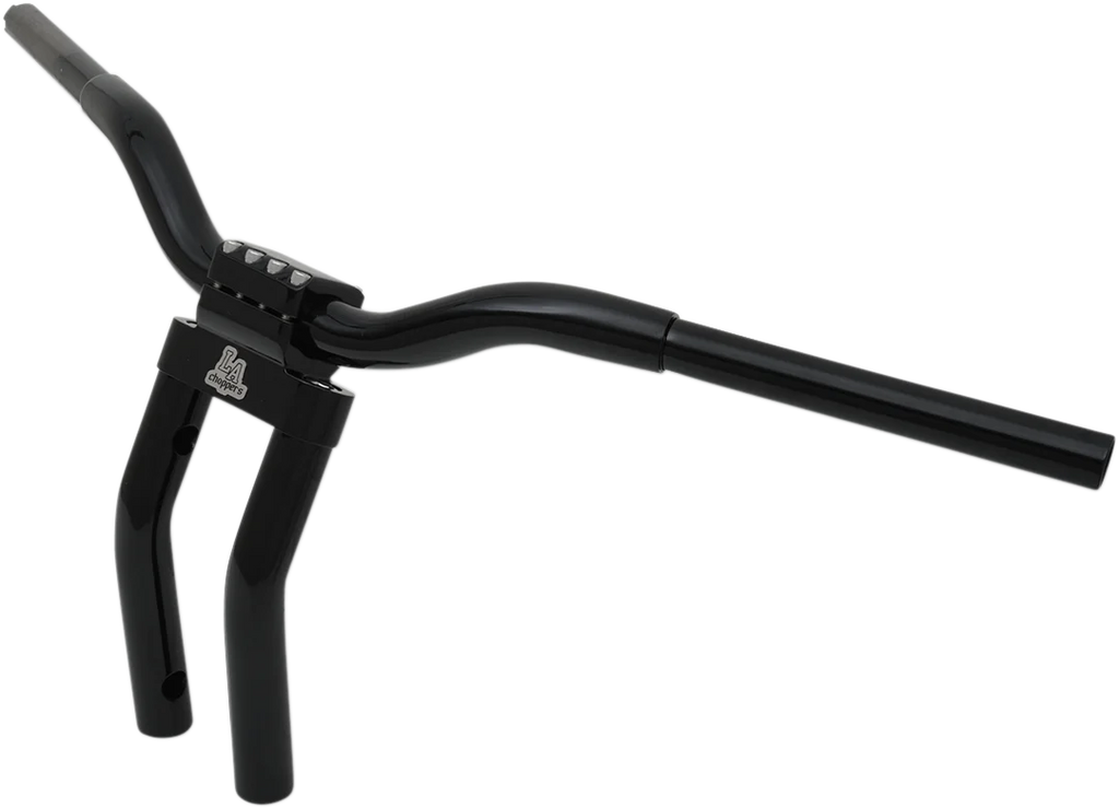 LA Choppers Handlebar - Kage Fighter - Pullback - 11" - Black LA-7336-08B - Back View