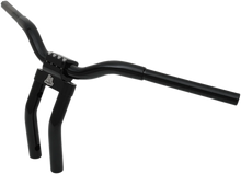 Load image into Gallery viewer, LA Choppers Handlebar - Kage Fighter - Pullback - 11" - Black LA-7336-08B - Back View
