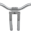 Load image into Gallery viewer, LA Choppers Handlebar - Kage Fighter - Pullback - 11" - Chrome LA-7336-08 - Main Product View