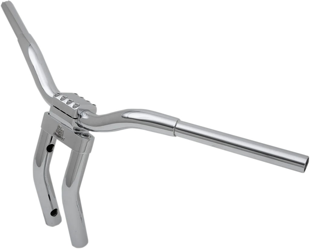 LA Choppers Handlebar - Kage Fighter - Pullback - 11" - Chrome LA-7336-08 - Side View