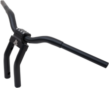 Load image into Gallery viewer, LA Choppers Handlebar - Kage Fighter - Pullback - 11" - Matte Black LA-7336-08M - Side View