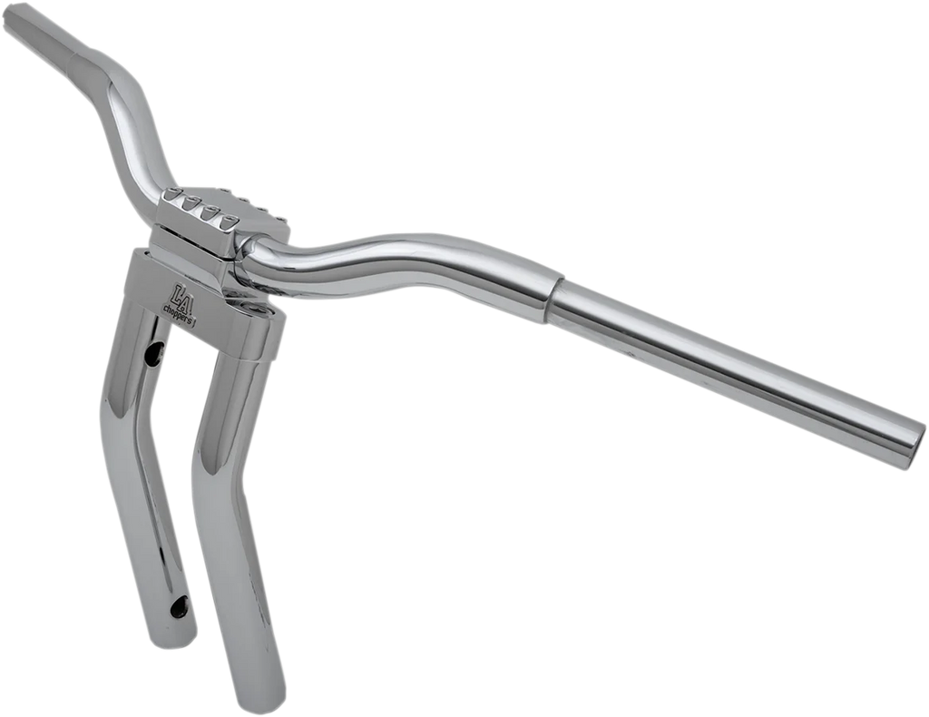 LA Choppers Handlebar - Kage Fighter - Pullback - 11" - Matte Black LA-7336-08M - Detail View