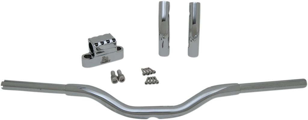 LA Choppers Handlebar - Kage Fighter - Pullback - 9" - Chrome LA-7336-06 - Main Product View