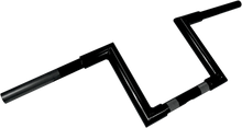 Load image into Gallery viewer, LA Choppers Handlebar - Narrow Z - 1-1/4" - 10" - Black LA-7307-10B - Side View