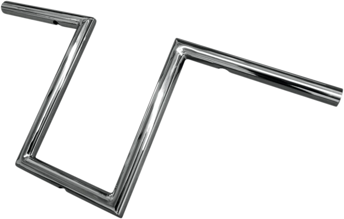 LA Choppers Handlebar - Narrow Z - 10" - Chrome LA-7380-10 - Side View
