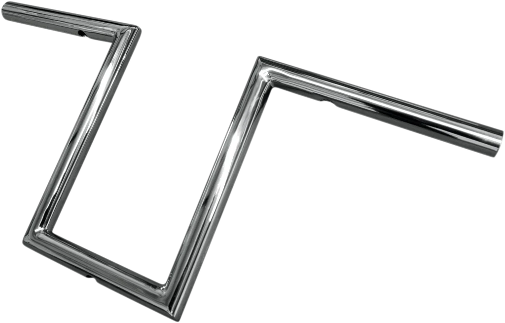 LA Choppers Handlebar - Narrow Z - 10" - Chrome LA-7380-10 - Side View