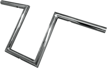 Load image into Gallery viewer, LA Choppers Handlebar - Narrow Z - 10" - Chrome LA-7380-10 - Side View