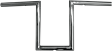 Load image into Gallery viewer, LA Choppers Handlebar - Narrow Z - 10" - Flat Black LA-7380-10M - Side View