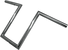 Load image into Gallery viewer, LA Choppers Handlebar - Narrow Z - 12" - Chrome LA-7380-12 - Side View