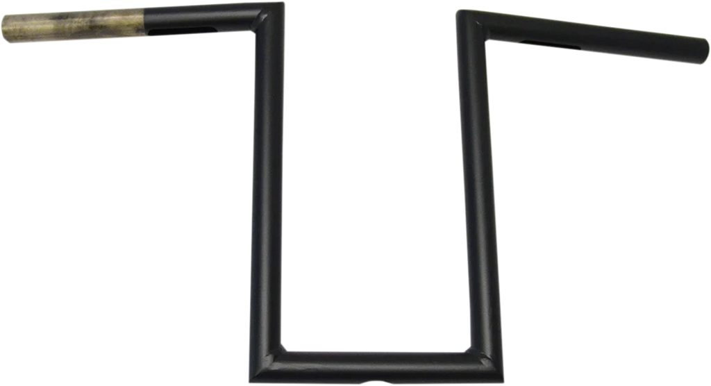 LA Choppers Handlebar - Narrow Z - 12" - Flat Black LA-7380-12M - Main Product View