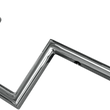 Load image into Gallery viewer, LA Choppers Handlebar - Narrow Z - 6" - Chrome LA-7380-06 - Side View