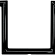 Load image into Gallery viewer, LA Choppers Handlebar - Narrow Z - 8" - Black LA-7380-08B - Main Product View
