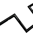 Load image into Gallery viewer, LA Choppers Handlebar - Narrow Z - 8" - Black LA-7380-08B - Side View