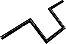 Load image into Gallery viewer, LA Choppers Handlebar - Narrow Z - 8" - Black LA-7380-08B - Side View