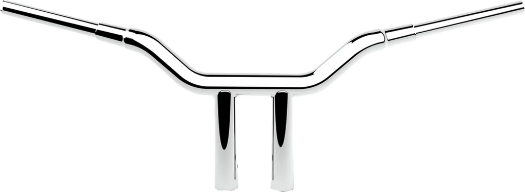 LA Choppers Handlebar - One-Piece Kagefighter - 10" x 1-1/2" - Black LA-7343-10B - Detail View