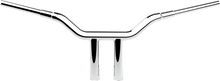 Load image into Gallery viewer, LA Choppers Handlebar - One-Piece Kagefighter - 10" x 1-1/2" - Black LA-7343-10B - Detail View