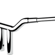 Load image into Gallery viewer, LA Choppers Handlebar - One-Piece Kagefighter - 10" x 1-1/2" - Chrome LA-7343-10 - Side View
