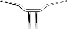 Load image into Gallery viewer, LA Choppers Handlebar - One-Piece Kagefighter - 12" x 1-1/2" - Chrome LA-7343-12 - Main Product View