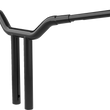 Load image into Gallery viewer, LA Choppers Handlebar - One-Piece Kagefighter - 16" x 1-1/2" - Black LA-7343-16B - Side View