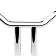 Load image into Gallery viewer, LA Choppers Handlebar - One-Piece Kagefighter - 16" x 1-1/2" - Black LA-7343-16B - Detail View