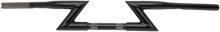 Load image into Gallery viewer, LA Choppers Handlebar - Outlaw "Z" - 1-1/4" - Black LA-7310-00B - Main Product View