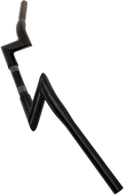 Load image into Gallery viewer, LA Choppers Handlebar - Outlaw "Z" - 1-1/4" - Black LA-7310-00B - Side View
