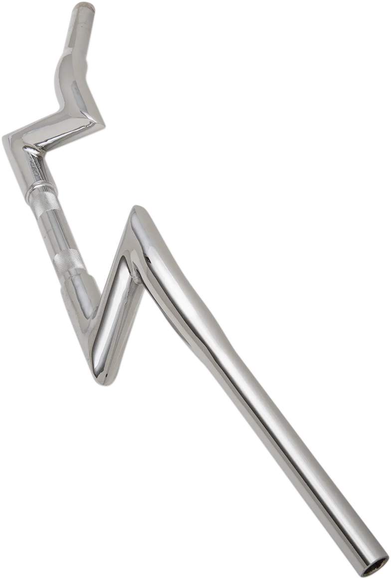 LA Choppers Handlebar - Outlaw "Z" - 1-1/4" - Chrome LA-7310-00 - Side View