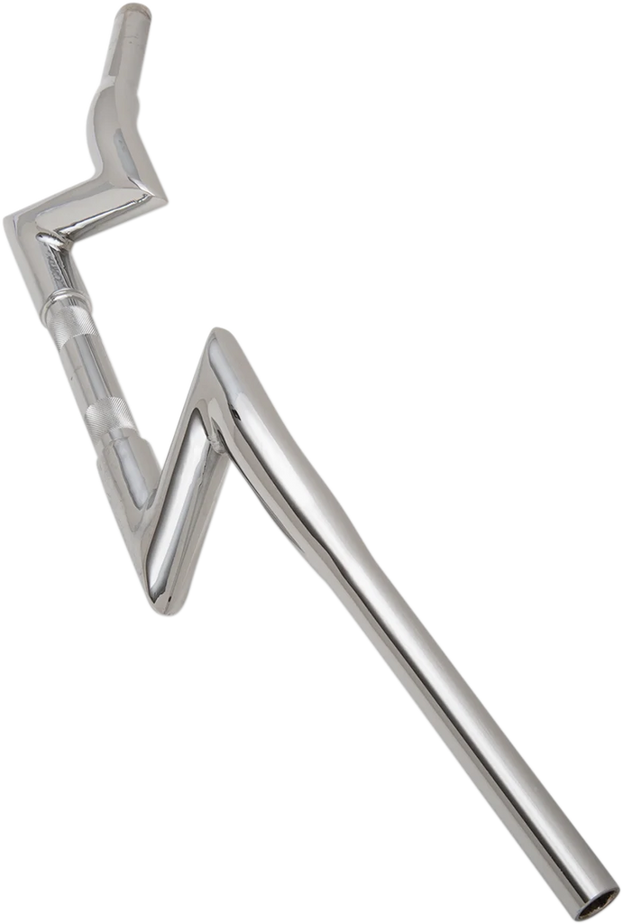 LA Choppers Handlebar - Outlaw "Z" - 1-1/4" - Chrome LA-7310-00 - Side View