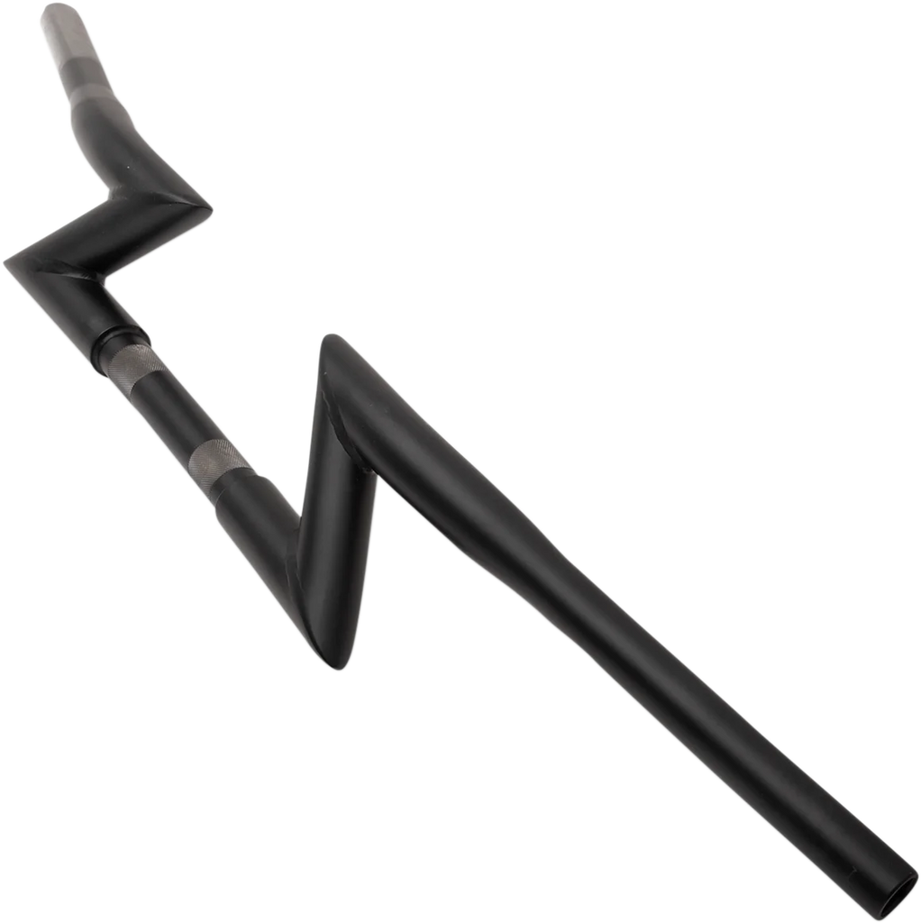 LA Choppers Handlebar - Outlaw "Z" - 1-1/4" - Flat Black LA-7310-00M - Side View