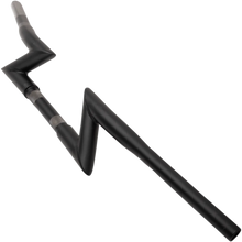 Load image into Gallery viewer, LA Choppers Handlebar - Outlaw "Z" - 1-1/4" - Flat Black LA-7310-00M - Side View