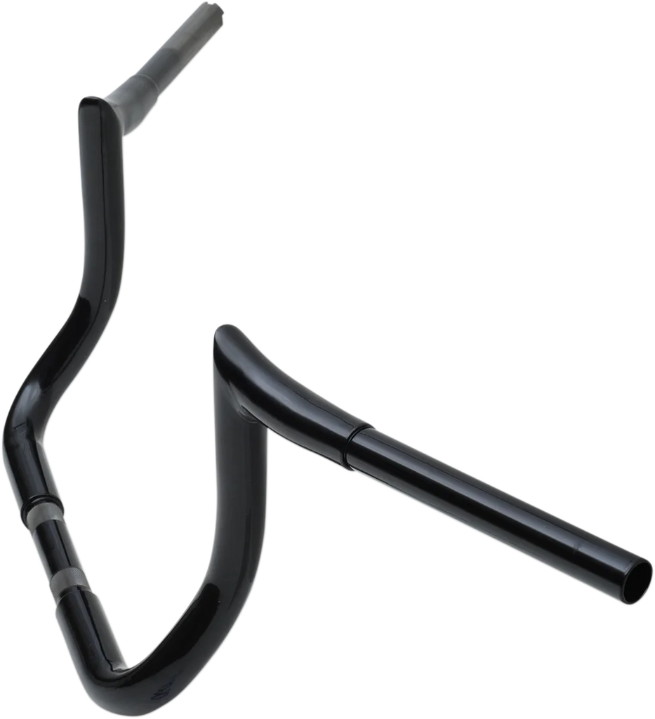 LA Choppers Handlebar - Prime Ape - 10" - Black LA-7352-10B - Side View