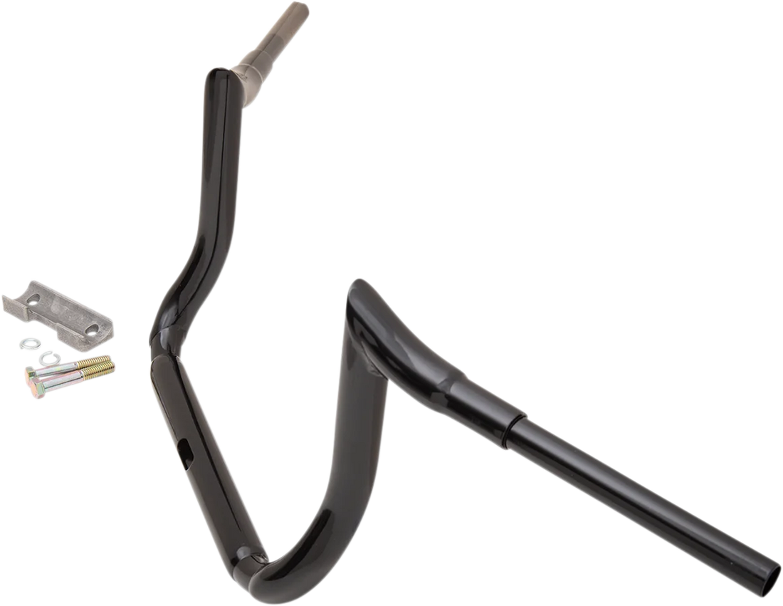 LA Choppers Handlebar - Prime Ape - 10" - Black LA-7356-10B - Installation View