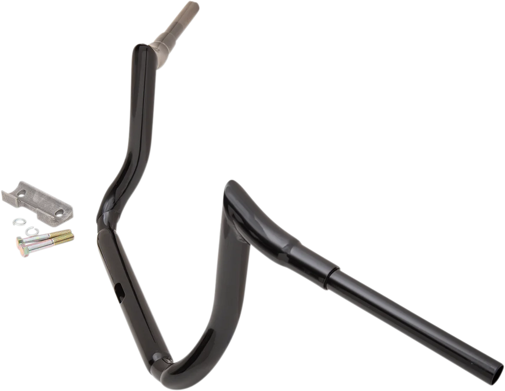 LA Choppers Handlebar - Prime Ape - 10" - Black LA-7356-10B - Installation View