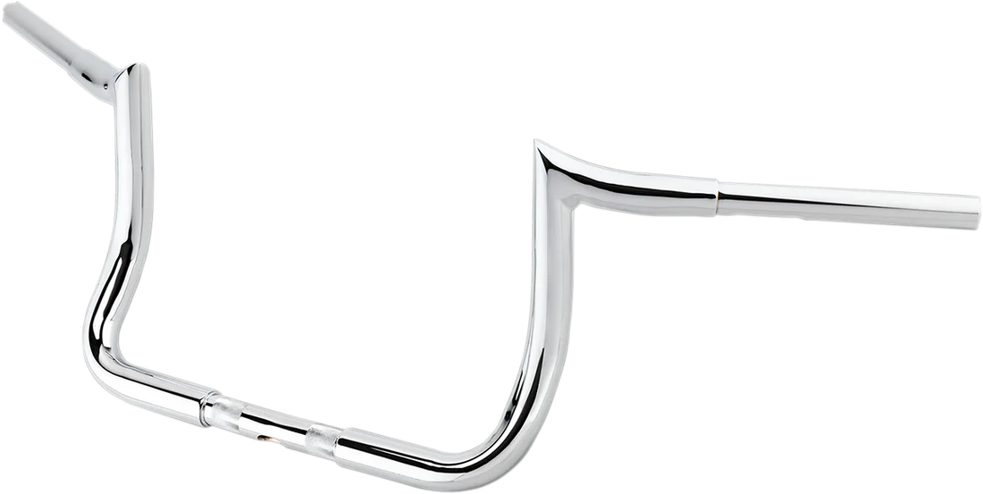 LA Choppers Handlebar - Prime Ape - 10" - Chrome LA-7352-10 - Back View