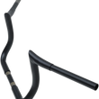 Load image into Gallery viewer, LA Choppers Handlebar - Prime Ape - 10" - Matte Black LA-7352-10M - Side View