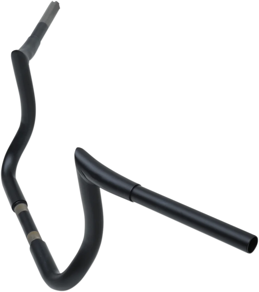 LA Choppers Handlebar - Prime Ape - 10" - Matte Black LA-7352-10M - Side View